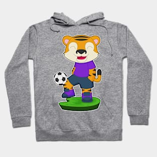 Tiger Soccer player Soccer Hoodie